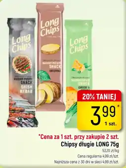 Delikatesy Piotruś Pan Chipsy długie LONG oferta