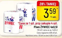 Delikatesy Piotruś Pan Piwo ŻYWIEC oferta
