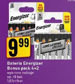 Market Jan Bateria Energizer oferta
