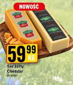 Market Jan Ser żółty Cheddar Granlan oferta