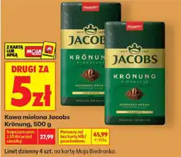 Biedronka Kawa mielona Jacobs Krönung oferta