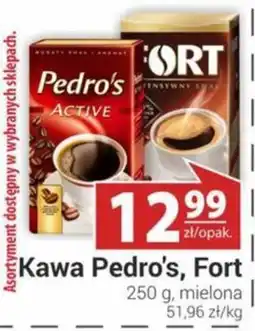 Nasz Sklep Kawa Pedro's, Fort oferta