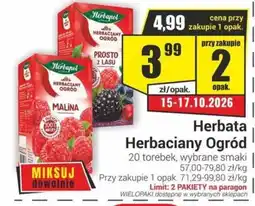 Delikatesy Sezam Herbata Herbaciany Ogród oferta