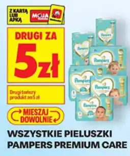 Biedronka Pieluszki Pampers Premium Care oferta