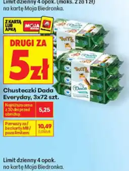 Biedronka Chusteczki Dada Everyday oferta