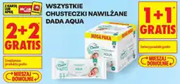 Biedronka Chusteczki nawilżane Dada Aqua oferta