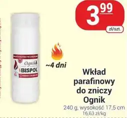 Delikatesy Sezam Wkład parafinowy do zniczy Ognik oferta