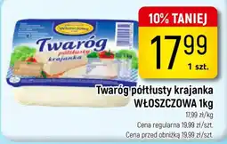 Delikatesy Piotruś Pan Twaróg półtłusty krajanka Włoszczowa oferta
