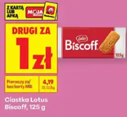 Biedronka Ciastka Lotus Biscoff oferta