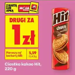 Biedronka Ciastka kakao Hit oferta