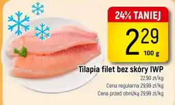 Delikatesy Piotruś Pan Tilapia filet bez skóry IWP oferta