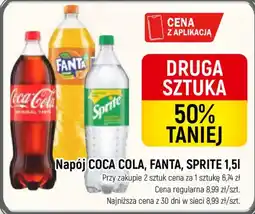 Delikatesy Piotruś Pan Napój COCA COLA, FANTA, SPRITE oferta