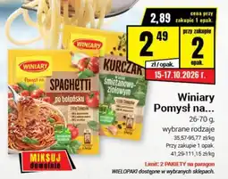 Premium Nasz Sklep Winiary Pomysł na... Spaghetti po bolońsku oferta