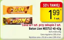 Delikatesy Piotruś Pan Baton Lion NESTLE oferta
