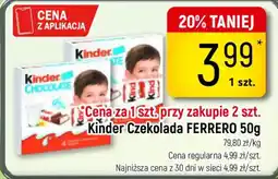 Delikatesy Piotruś Pan Kinder Czekolada FERRERO oferta