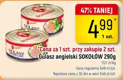 Delikatesy Piotruś Pan Gulasz angielski SOKOŁÓW oferta