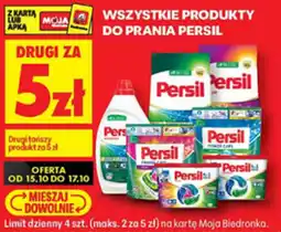 Biedronka Produkty do prania Persil oferta