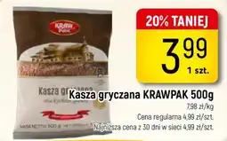 Delikatesy Piotruś Pan Kasza gryczana KRAWPAK oferta
