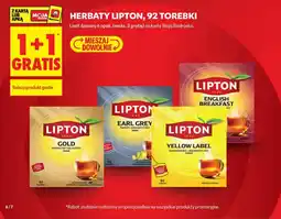 Biedronka Herbaty Lipton oferta