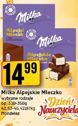 Market Jan Milka Alpejskie Mleczko oferta