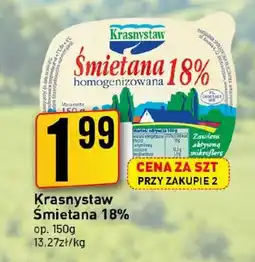 Market Jan Śmietana 18% homogenizowana oferta