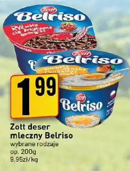 Market Jan Zott deser mleczny Belriso oferta