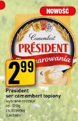 Market Jan President ser camembert topiony oferta