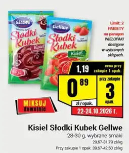 Premium Nasz Sklep Kisiel Słodki Kubek Gellwe oferta