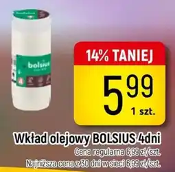 Delikatesy Piotruś Pan Wkład olejowy BOLSIUS 4dni oferta
