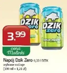 Malinka Market Napój Dzik Zero oferta