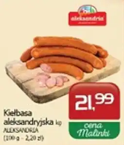 Malinka Market Kiełbasa Aleksandryjska oferta