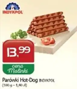 Malinka Market Parówki Hot-Dog INDYKPOL oferta