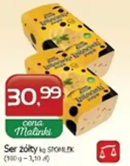 Malinka Market Ser żółty kg SPOMILEK oferta