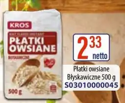 AT Płatki owsiane Błyskawiczne oferta