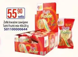 AT Żelki kwaśne zawijane Tutti Frutti mix oferta