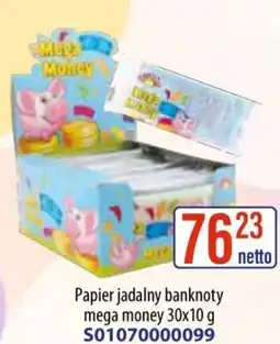 AT Papier jadalny banknoty mega money oferta