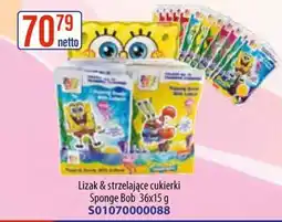 AT Lizak & strzelające cukierki Sponge Bob oferta