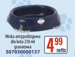 AT Miska antypoślizgowa dla kota granatowa oferta