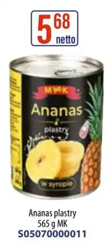 AT Ananas plastry MK oferta