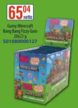 AT Gumy Minecraft Bang Bang Fizzy Gum oferta