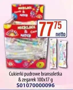 AT Cukierki pudrowe bransoletka & zegarek oferta