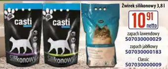 Żwirek silikonowy casti