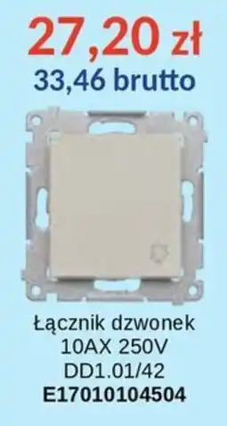 AT Łącznik Dzwonek 10AX 250V oferta