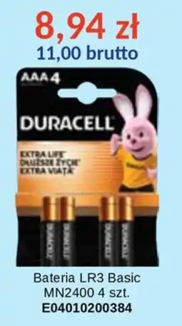 AT Bateria LR3 Basic Duracell oferta