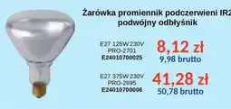 AT Żarówka promiennik podczerwieni IR2 podwójny odbłyśnik oferta