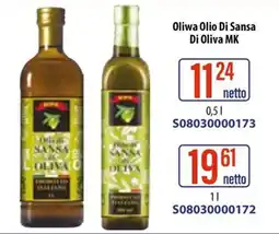 AT Oliwa Olio Di Sansa Di Oliva MK oferta