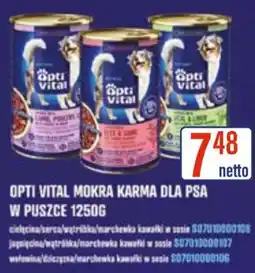 AT Opti Vital Mokra Karma Dla Psu oferta