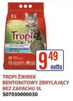 AT Tropi Żwirek Bentonitowy Zbrylający oferta