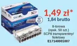 AT SCP8 transparentny/fioletowy oferta
