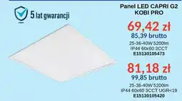 AT Panel LED CAPRI G2 Kobi Pro oferta